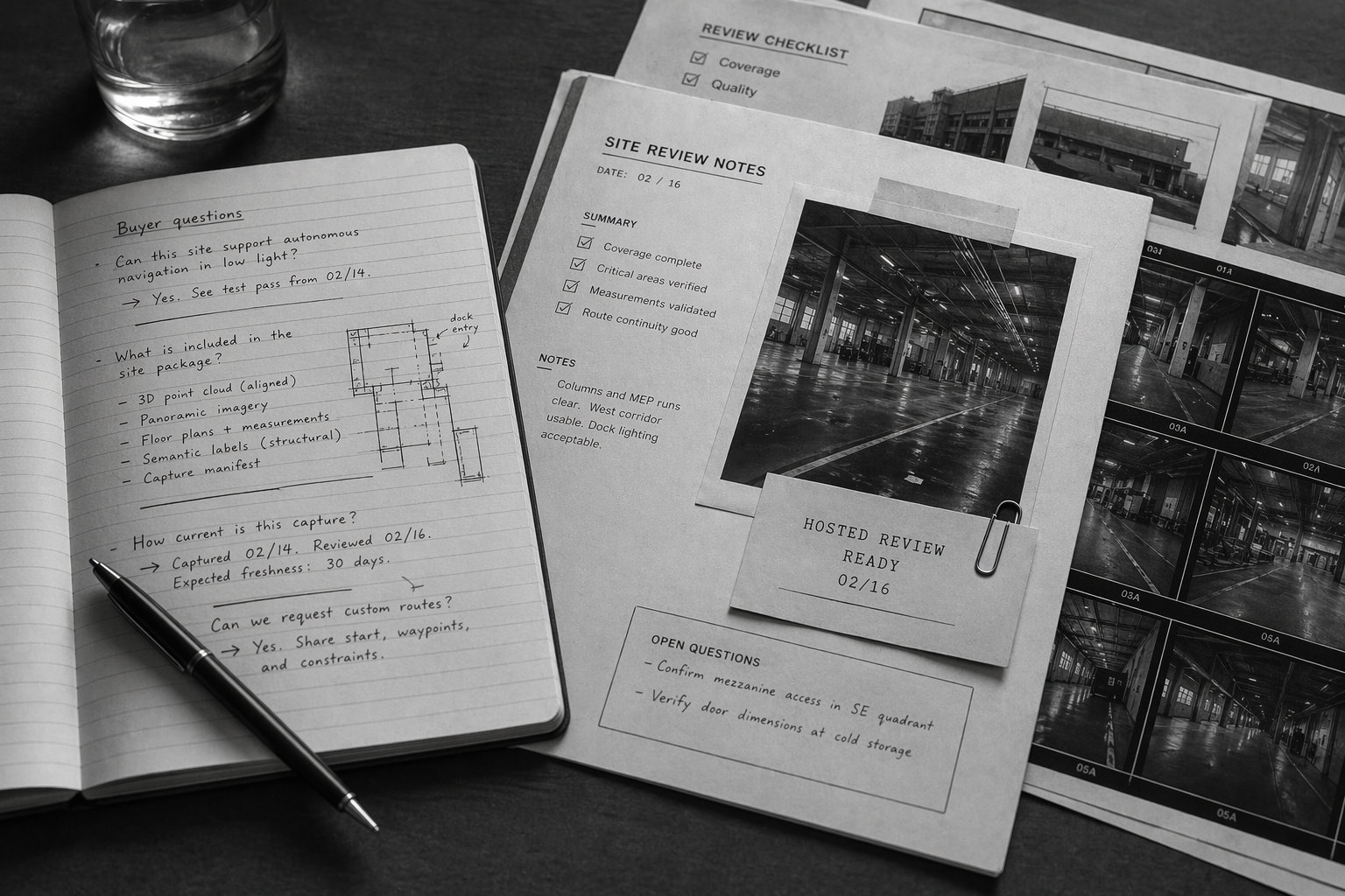 Blueprint support dossier