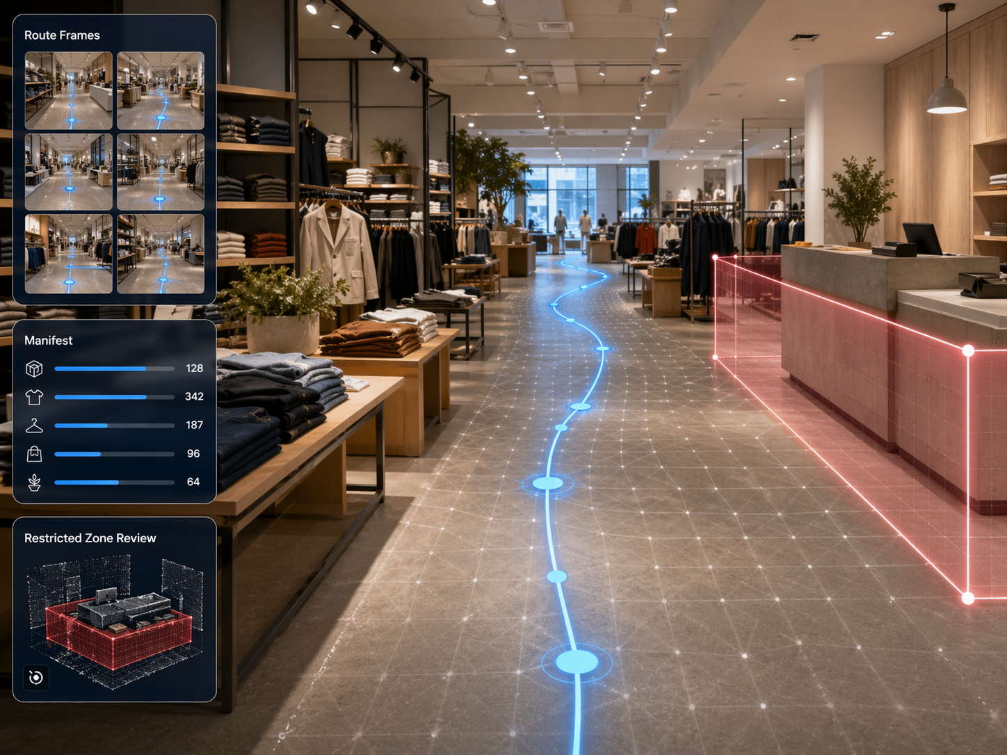 Atlas Retail Service Aisle