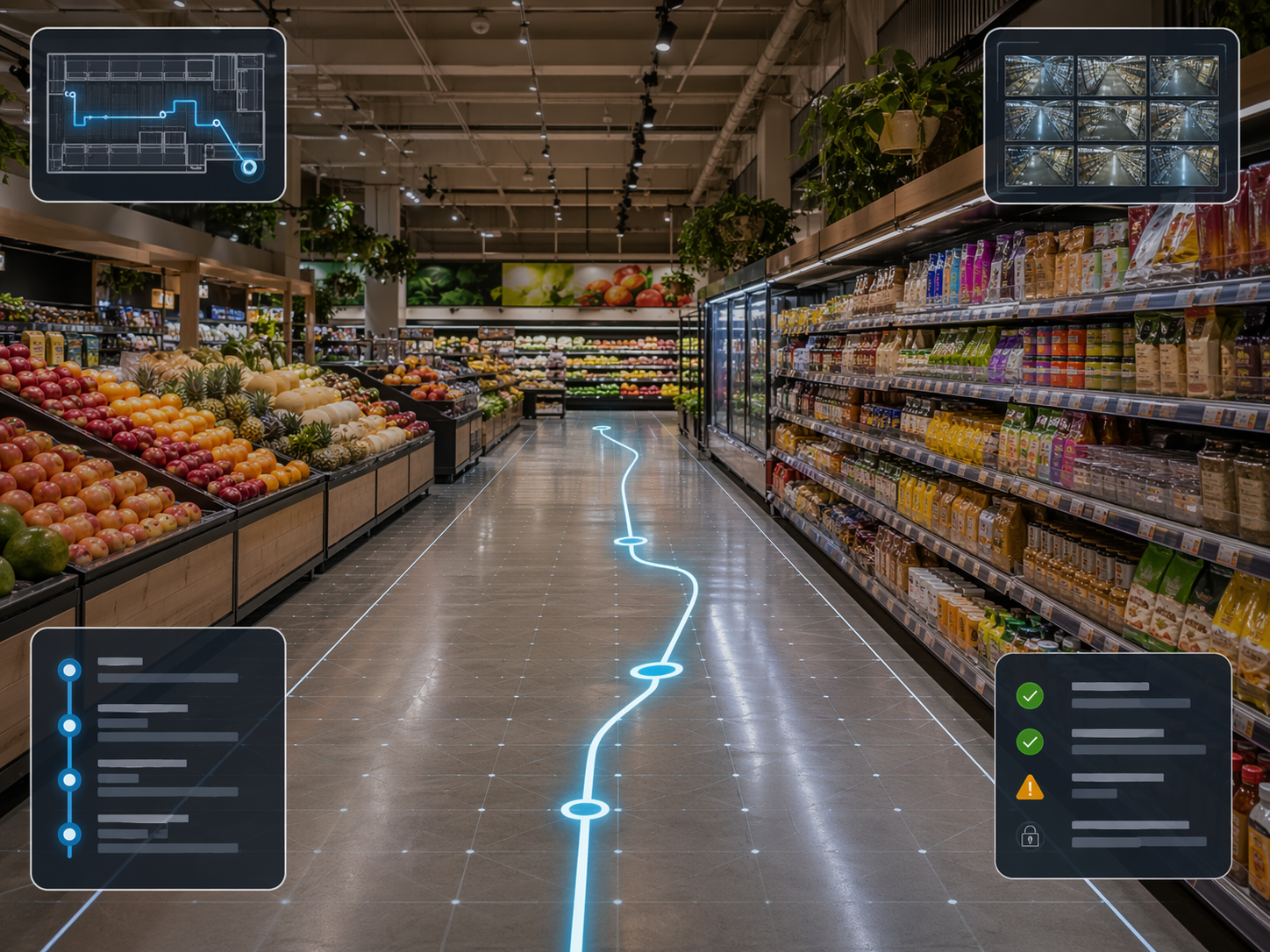 Cedar Market Aisle Loop