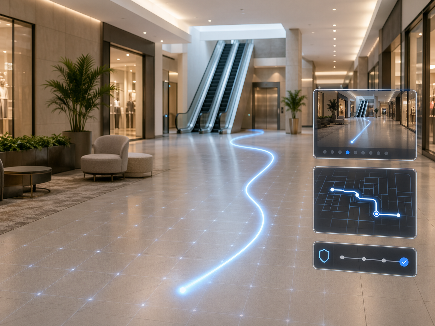 Harbor Mall Common Corridor